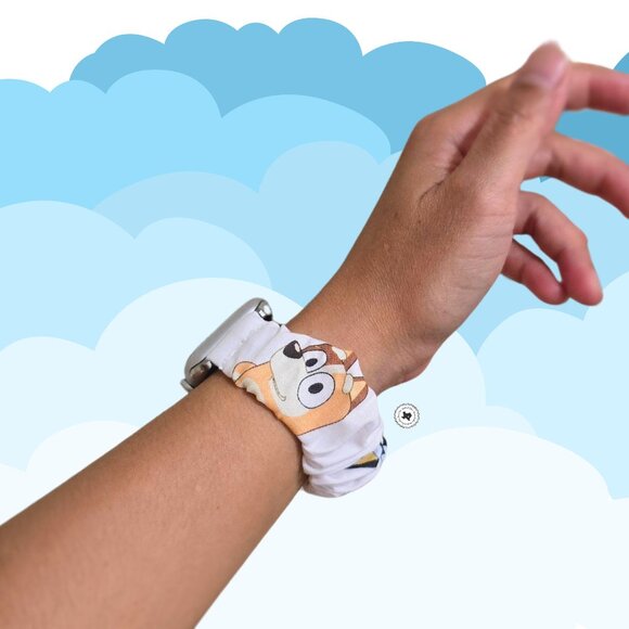 Bluey Bingo Chili Scrunchie Watch Band for Apple Watch - Picture 1 of 6